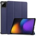 Xiaomi Pad 7/7 Pro Tri-Fold Series Smart Folio Hoesje - Blauw