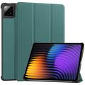 Xiaomi Pad 7/7 Pro Tri-Fold Series Smart Folio Hoesje - Groen
