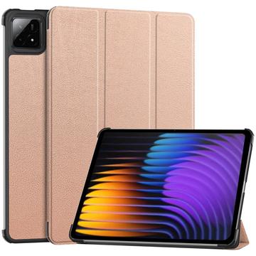 Xiaomi Pad 7/7 Pro Tri-Fold Series Smart Folio Hoesje - Rose Gold