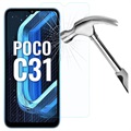 Xiaomi Poco C31 Glazen Screenprotector - Doorzichtig