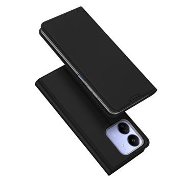 Xiaomi Poco C65/Redmi 13C Dux Ducis Skin Pro Flip Hoesje - Zwart