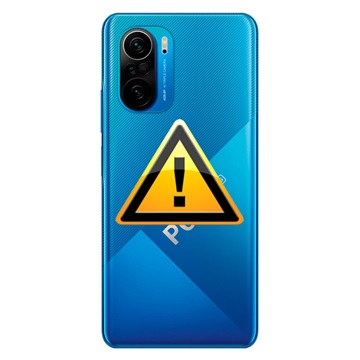 Xiaomi Poco F3 Batterij Cover Reparatie - Blauw