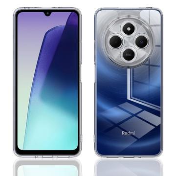 Xiaomi Poco M7 Krasbestendig Hybride Hoesje - Doorzichtig