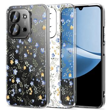 Xiaomi Redmi 15C Tech-Protect FlexAir TPU Hoesje - Lentebloemen