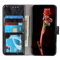 Xiaomi Redmi 9 Wallet Case met Magnetische Sluiting - Zwart