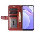 Xiaomi Redmi 9T/9 Power/Note 9 4G Wallet Case met Magnetische Sluiting - Bruin