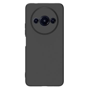 Xiaomi Redmi A3 Anti-Vingerafdruk Mat TPU Hoesje - Zwart