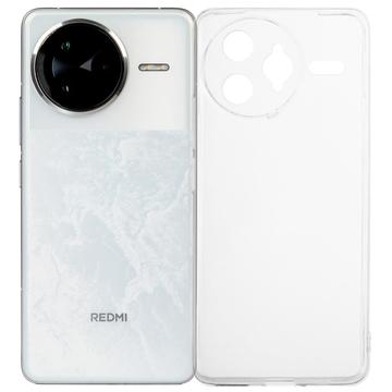 Xiaomi Redmi K80 Pro/Poco F7 Ultra Anti-slip TPU hoesje - Doorzichtig