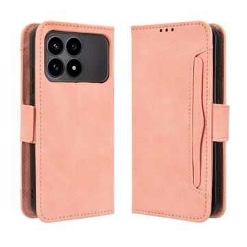Xiaomi Redmi K90/Poco F8 Pro kaarthouder portemonnee hoesje - Roze