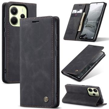 Xiaomi Redmi Note 14 4G Caseme 013 Series Portemonnee Hoesje - Zwart