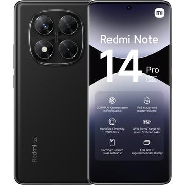 Xiaomi Redmi Note 14 Pro - 256GB - Zwart