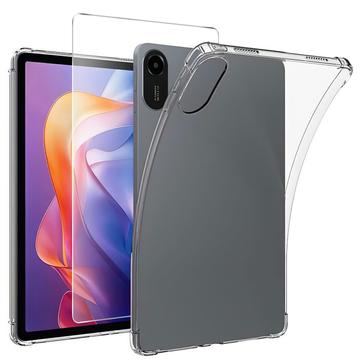 Xiaomi Redmi Pad 2 Saii 2-in-1 TPU-hoesje en Glazen Screenprotector