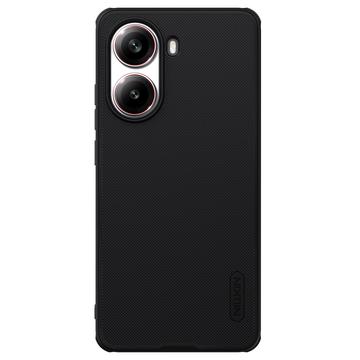Xiaomi Redmi Turbo 4 Nillkin Super Frosted Shield Pro Hybride Hoesje - Zwart