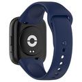 Xiaomi Redmi Watch 3 Lite/3 Active Soft Siliconen Band - Donkerblauw