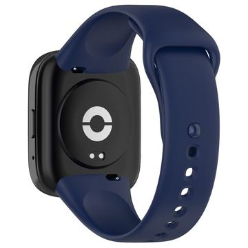 Xiaomi Redmi Watch 3 Lite/3 Active Soft Siliconen Band - Donkerblauw