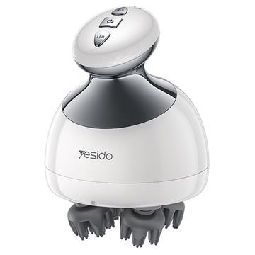 YESIDO MG12 IPX7 Waterdichte Geluidarme Hoofdmassager met Afneembaar Oplaaddock