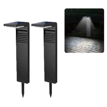 YH0801 Zonne-energie Tuinlicht - 2 stuks. - Wit licht
