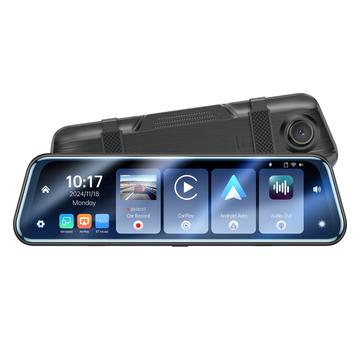 Yesido KM24 CarPlay/Android Auto Streaming Achteruitkijkspiegel Dash Cam