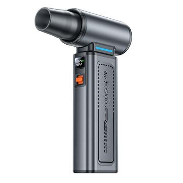 Yesido YF19 3-in-1 draadloze handbediende ventilator / stofblazer / stofzuiger - zwart