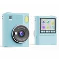 Z900 Direct printen camera voor kinderen met creatieve filters, 32GB geheugenkaart - Blauw