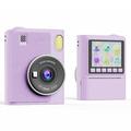 Z900 Direct printen camera voor kinderen met creatieve filters, 32GB geheugenkaart - Paars