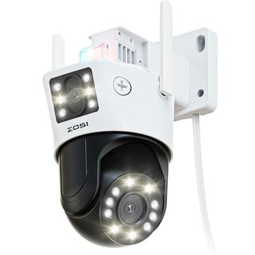 ZOSI C298Pro 8MP PTZ-camera met twee lenzen, AI Tracking en kleurennachtzicht