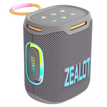 Zealot S122 Draagbare Bluetooth Luidspreker met Subwoofer - 25W - Grijs