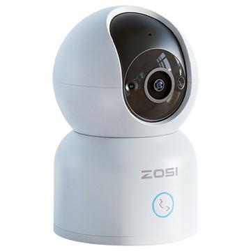 Zosi C518 3MP HD Wi-Fi-bewakingscamera voor binnen - Wit