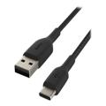 Belkin Boost Charge USB Type-C / USB-A Kabel - 3m - Zwart