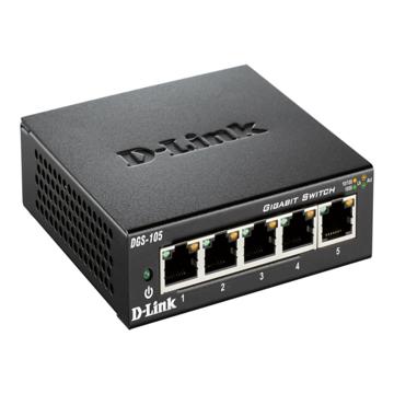 D-Link DGS 105 Switch Gigabit - 5-poorts