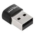 DeLOCK USB 2.0 USB-C-Adapter - Zwart