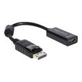 Delock Adapter DisplayPort male > HDMI female - Zwart