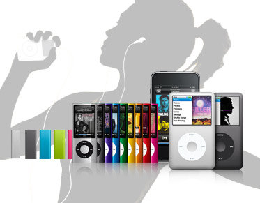 iPod Accessoires op Modellen