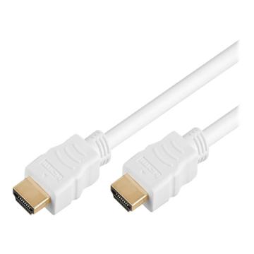 goobay HDMI met Ethernet-kabel HDMI - 15m - Wit