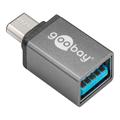 goobay USB 3.0 USB-C-adapter - Grijs