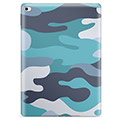 iPad 10.2 2019/2020 TPU Case - Blauwe Camouflage