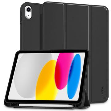 iPad 2022/2025 Tech-Protect SmartCase Pen Tri-Fold Folio Hoesje - Zwart