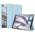 iPad Air 13 (2024) Dux Ducis Toby Tri-Fold Smart Folio Hoesje - Baby Blauw