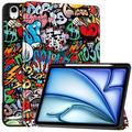 iPad Air 13 (2025) Tri-Fold Series Slimme Folio-hoes - Graffiti