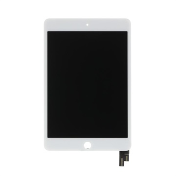 iPad Mini 4 LCD-scherm - wit - klasse A
