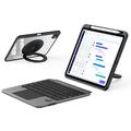 iPad Pro 11 2024/2025 Dux Ducis VK Hybride Hoes met Bluetooth Toetsenbord - Zwart