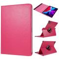 iPad Pro 13 (2024) 360 Rotary Folio Hoesje - Fel roze