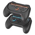 iPega PG-SW2055D Gamepad Grip voor Nintendo Switch 2 Joy-Con Controllers - Zwart