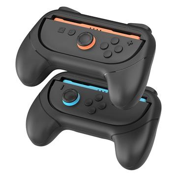 iPega PG-SW2055D Gamepad Grip voor Nintendo Switch 2 Joy-Con Controllers - Zwart