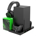 iPega XBX023 Xbox Series X Oplaadstation met Koeler - Zwart