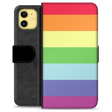 iPhone 11 Premium Portemonnee Hoesje - Pride