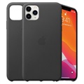 iPhone 11 Pro Max Apple Leren Case MX0E2ZM/A - Zwart