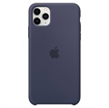 iPhone 11 Pro Max Apple Siliconen Hoesje MX032ZM/A (Geopende doos - Uitstekend) - Middernachtblauw