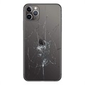 iPhone 11 Pro Max Back Cover Reparatie - Alleen glas - Zwart