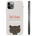 iPhone 11 Pro Max TPU-hoesje - Angry Cat